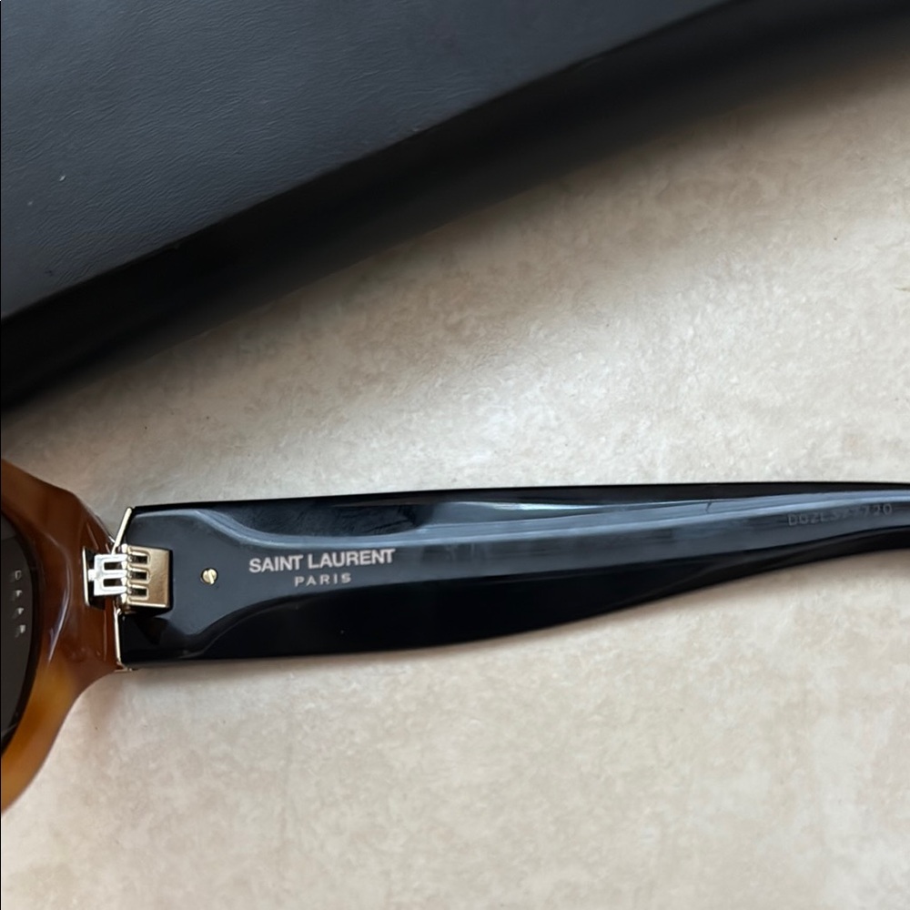 Yves Saint Laurent Tortoise Shell Sunglasses - Picture 4 of 6